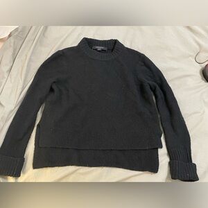 Allsaints black pullover chunky knit sweater